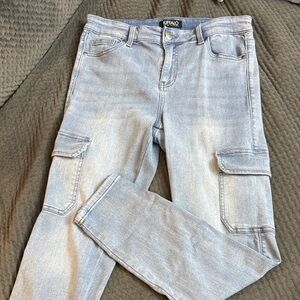 Buffalo David Bitton Women's Light Blue Skinny Jeans